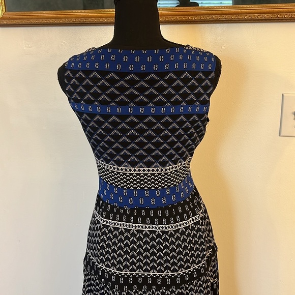 Tahari Lightweight Cottagecore, Midi, Boho Nylon Spandex Blend Dress, Sz. XS. - Picture 7 of 14